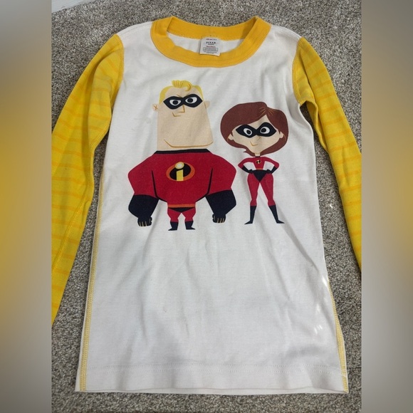 Hanna Andersson Pajamas The Incredible Gender Neutral Organic Cotton Size 8 - Picture 4 of 4